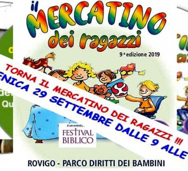 Torna il Mercatino dei ragazzi 2019